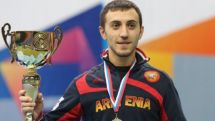Представитель Армении Артур Давтян завоевал золотую медаль в многоборье на Кубке Воронина по спортивной гимнастике
