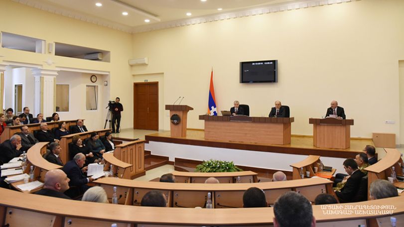 Բյուջեում արտացոլված են մեր երկրի տնտեսական զարգացման հիմնարար սկզբունքները. Արցախի նախագահ