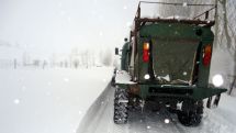 Vardenyats pass closed due to severe snowstorm and lack of visibility
