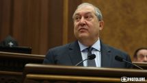 Президент Армении обратился к депутатам парламента 7-го созыва: Будьте оппонентами, но никогда не становитесь противниками