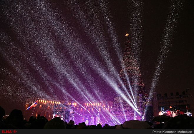 Iranian media present New Year photos from Armenia