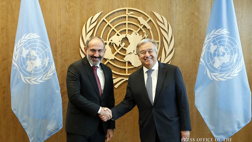 UN Secretary-General hopes to see further progress in democratic development of Armenia