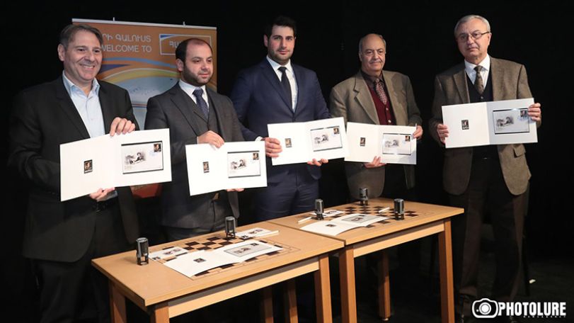 New postage stamp dedicated to the theme “Prominent Armenians. 100th anniversary of Silva Kaputikyan” cancelled