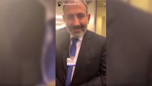 «Знаете, что у меня мама – армянка?» Тина Канделаки переговорила с Николом Пашиняном в Давосе