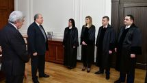 Armenia's Presidential Palace hosts oath-taking ceremony of newly appointed judges