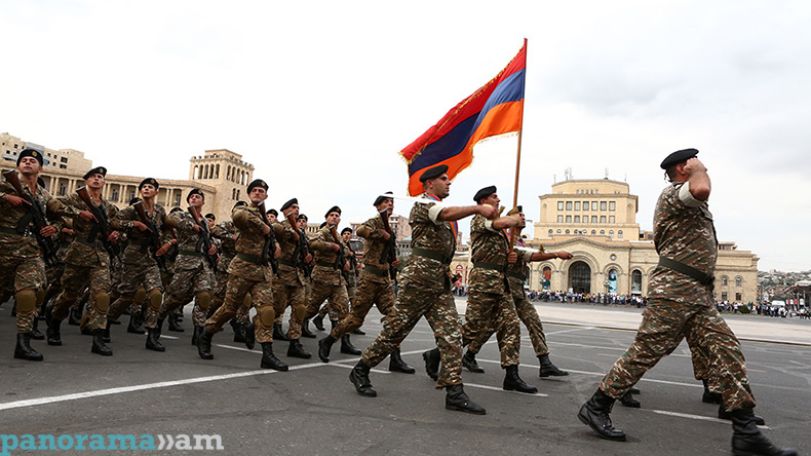 Armenia celebrates 27th anniversary of national army