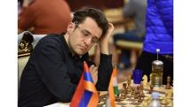 Levon Aronian chasing the leaders at Giblartar Masters