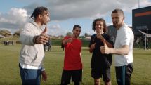 Mkhitaryan takes part in 5 Shot Challenge