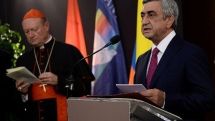 Президент Армении Серж Саргсян находится с официальным визитом в Ватикане