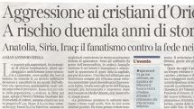 Corriere dela sera: Потомки переживших Геноцид армян могут помолиться в Ахтамаре лишь раз в год 