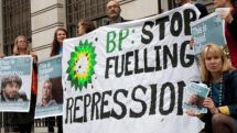 Protest under slogan ‘‘Stop supporting repression in Azerbaijan!’’ was held in London in front of BP office 