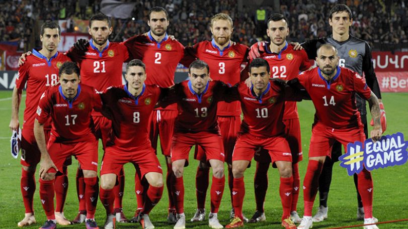 Armenia retains spot on latest FIFA ranking
