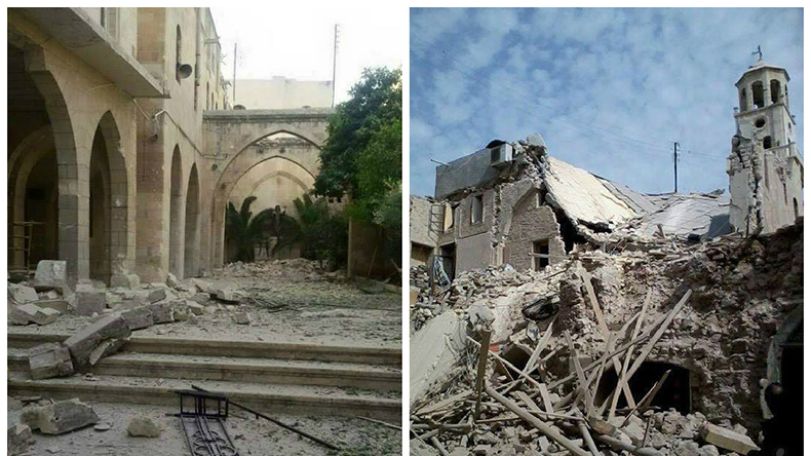 Blown up Armenian church in Aleppo to reopen in spring after reconstruction