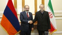 Nikol Pashinyan meets with Iran’s Majlis Speaker Ali Larijani