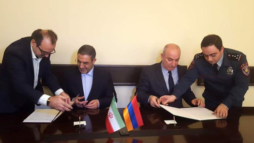 Armenian, Iranian police agree to boost cooperation