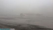 Fog hits some roads in Armenia