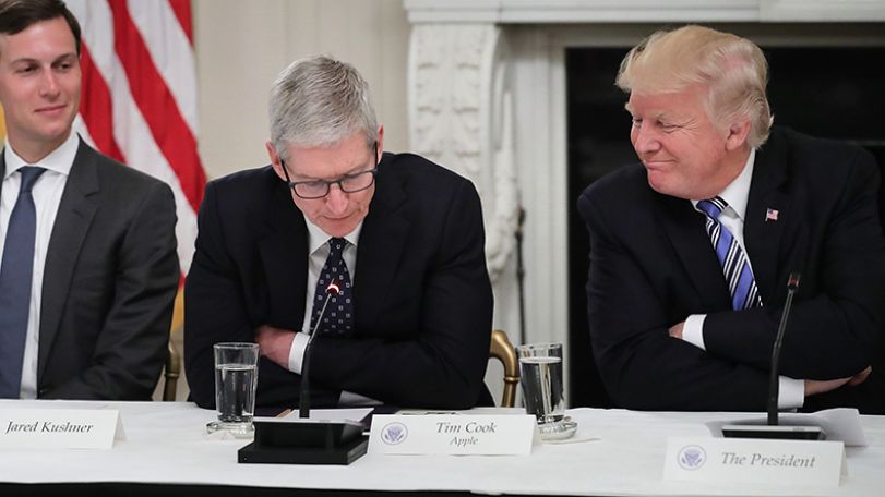 Թրամփը շփոթել է Apple-ի ղեկավար Թիմ Քուքի անունն ու նրան անվանել Թիմ Էփլ