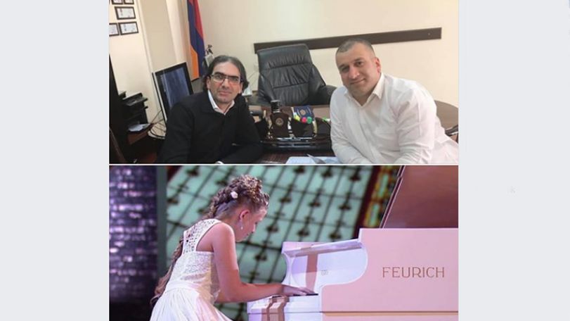 14-year-old talented pianist Eva Gevorgyan received Armenian citizenship