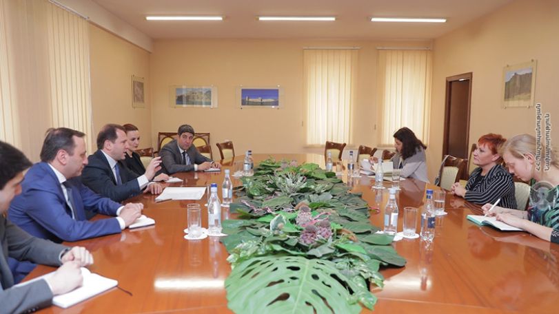 Դավիթ Տոնոյանն ընդունել է ՆԱՏՕ-ի գլխավոր քարտուղարի հատուկ ներկայացուցչին