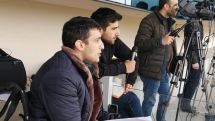 Handicapped serviceman starts a career of sports commentator