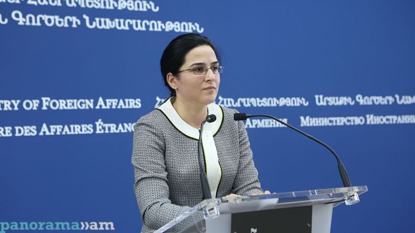 ԱԳՆ խոսնակ. Որքան էլ գայթակղիչ լինի, լեզվակռվով չէ, որ կարգավորվելու է ԼՂ հիմնահարցը