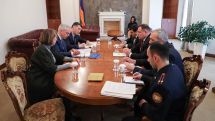 Armenia’s Investigative Committee chief hosts CoE human rights director