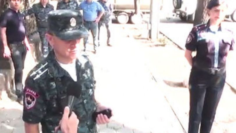 V. Osipyan: Armenian police count on good sense of demonstrators and speedy voluntary opening of Bagramyan Avenue 
