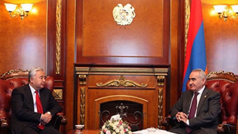 Galust Sahakyan: Cooperation with China is among Armenia’s priorities 