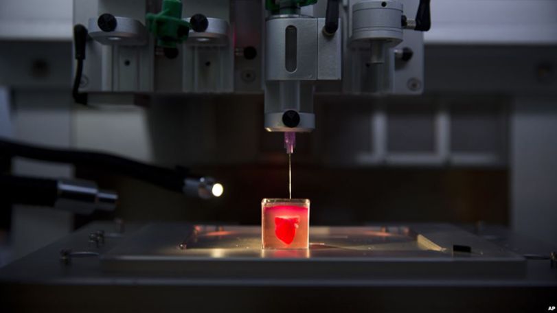 Israeli scientists 'print' world's first 3D heart with human tissue