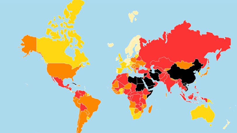 Armenia moves up 19 spots on World Press Freedom Index
