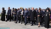 Երկրի բարձրագույն ղեկավարությունը Ծիծեռնակաբերդում է
