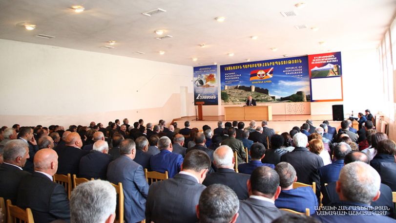 Բակո Սահակյանը Ասկերանում աշխատանքային խորհրդակցություն է անցկացրել