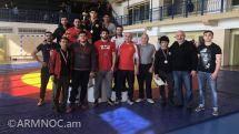 Armenian athletes secure three gold medals at freestyle wrestling tournament in Vitebsk