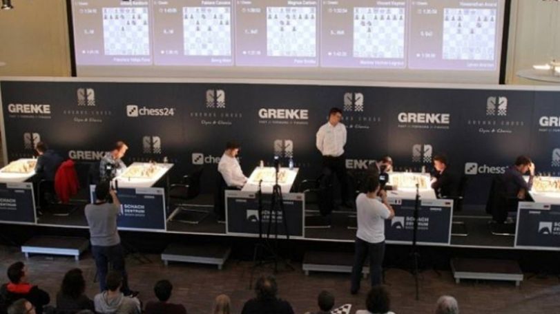 Grenke Chess Classic: Левон Аронян в последнем туре сыграет с Фабиано Каруаной