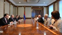 President Sarkissian received family members of the pilots killed during the Artsakh Liberation War