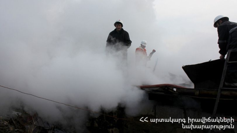 Հրդեհ է բռնկվել Նուբարաշենի աղբանոցում