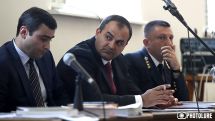 Prosecutor General Artur Davtyan, entered the courtroom through the official entrance designated for the judge. Why?