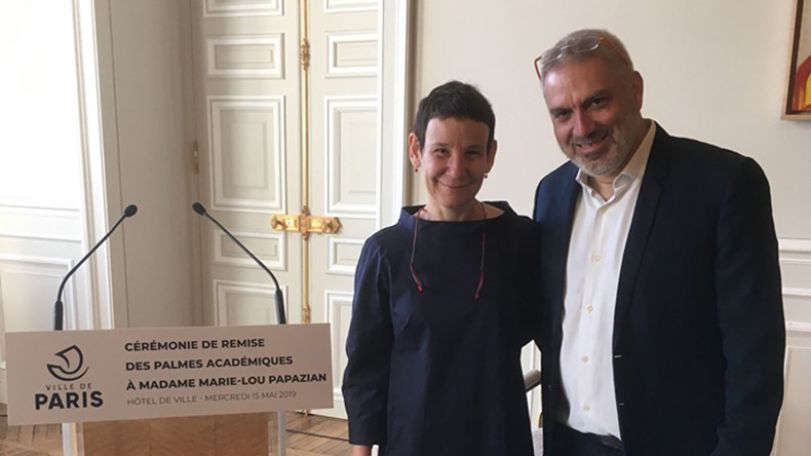 Paris Mayor awarded TUMO CEO Marie Lou Papazian with French Republic Chevalier title
