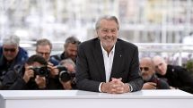 Alain Delon in tears as he accepts Palme d’Or at Cannes Film Festival