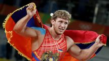 Артур Алексанян и другие армянские борцы греко-римского стиля отправляются в Казахстан