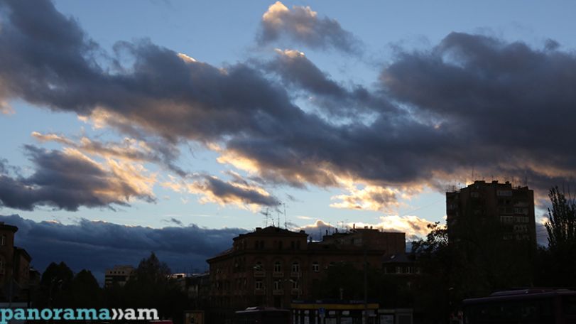 Short-term rain predicted in separate parts of capital Yerevan tomorrow