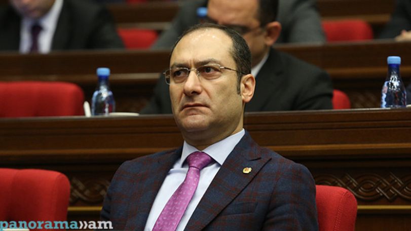 Артак Зейналян назвал причину отставки с поста главы Минюста Армении