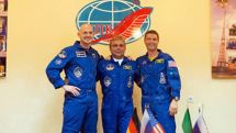 Russian Soyuz spacecraft with international crew lands in Kazakhstan as scheduled