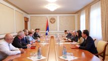 Artsakh president receives Baroness Caroline Cox