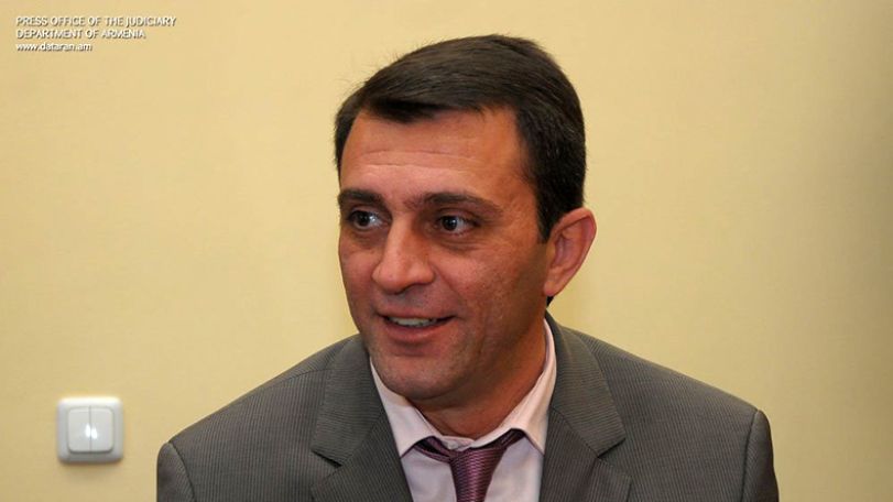 Армен Бекташян подал заявление об отставке с должности члена Высшего Судебного Совета Армении