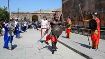 Second torch lit in Khor Virap for the 7th Pan-Armenian Games