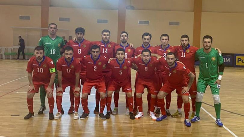 Armenia’s futsal team beats Italy in friendly