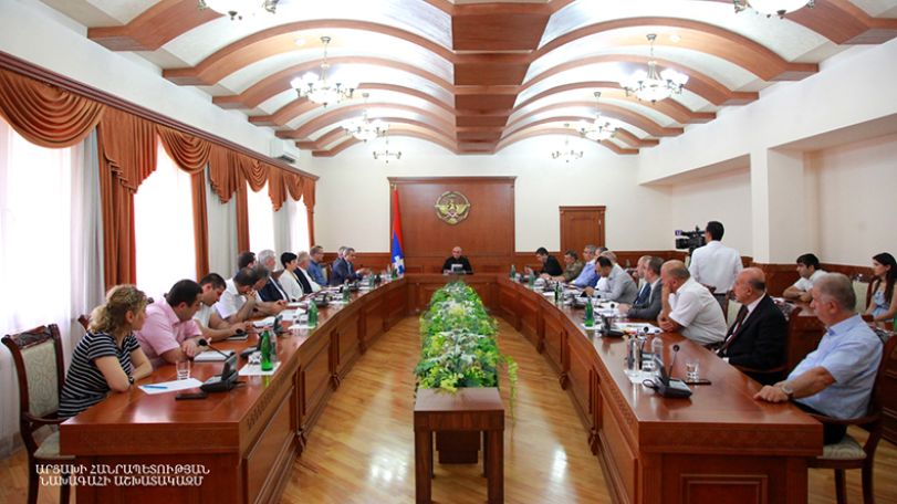 Artsakh president held consultation on the 7th Pan-Armenian Games