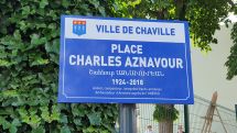 Charles Aznavour square inaugurated in France's Chaville commune