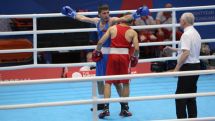 Armenian boxer says any challenge can be overcome as he beats Belarusian rival in European Games